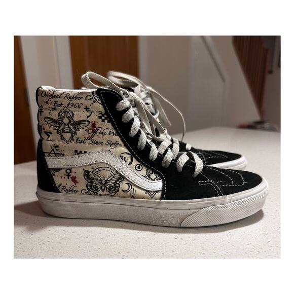 Vans Women's 6.5 Butterfly Journal Marshma High Top - Picture 2 of 9